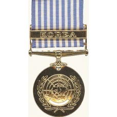 Anodized United Nations Service Medal (Korea)Medal