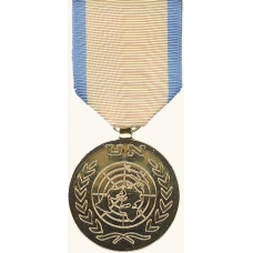 Anodized UN Mission for the Referendum in Western Sahara Medal
