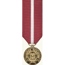 Anodized Mini Coast Guard Good Conduct Medal