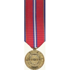 Anodized Mini Coast Guard Reserve Good Conduct Medal