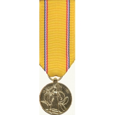 Anodized Mini American Defense Service Medal