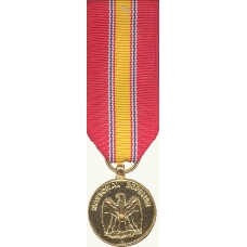 Anodized Mini National Defense Service Medal