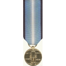 Anodized Mini Antarctica Service Medal