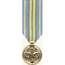 Anodized Mini Outstanding Volunteer Service Medal