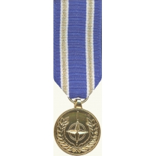 Anodized Mini N.A.T.O Article 5 Medal