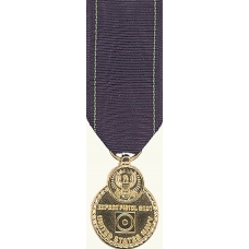 Anodized Mini Navy Pistol Expert Medal