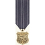 Anodized Mini Coast Guard Rifle Marksman Medal