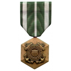 Large Coast Guard Commendation Medal