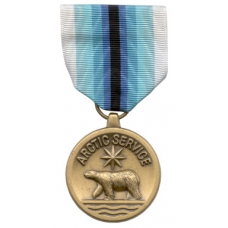 Large Coast Guard Arctic Service Medal